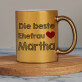 Beste ehefrau - Goldbecher
