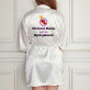 Beste Mamas - Bademantel aus Satin 