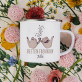 Beste Freundin - emaillierter Becher