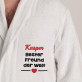 Bester Freund - Herren Bademantel