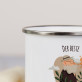 Bester Opi - emaillierter Becher