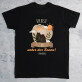 Bester Opi - Schwarzes T-Shirt für Herren