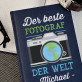 Bester Fotograf - Notizbuch A5 mit Aufdruck