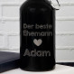 Bester Ehemann - Wasserflasche 0,4l mit Karabinerhaken