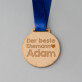 Bester ehemann - Holzmedaille