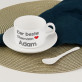 Bester Ehemann - Tasse mit Untertasse