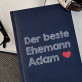 Bester Ehemann - Notizbuch A5 mit Aufdruck