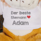 Bester Mann - Kuscheltier