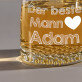 Bester Mann - Whiskyglas