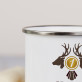 Bester Jäger - emaillierter Becher