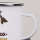 Bester Jäger - emaillierter Becher