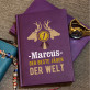 Bester Jäger - Notiubuch A5 mit Aufdruck
