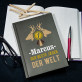 Bester Jäger - Notiubuch A5 mit Aufdruck