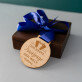 Bester trauzeuge der welt - Holzmedaille