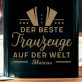 Bester Trauzeuge - Flachmann mit Gravur