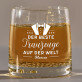 Bester Trauzeuge - Whiskyglas