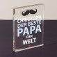 Bester Papa - Acrylblock