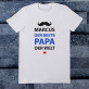 Bester Papa - T-Shirt mit Aufdruck für Herren