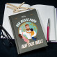 Bester Papa der Welt - Notizbuch A5 mit Aufdruck