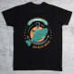 Bester Angler - Schwarzes T-Shirt für Herren