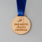 Bester angler - Holzmedaille