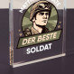 Bester Soldat - Acrylblock