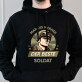 Bester soldat - Schwarzer Kapuzenpullover für Herren
