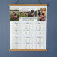 die schönsten Erinnerungen - Poster-Kalender mit Holzleisten