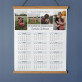 die schönsten Erinnerungen - Poster-Kalender mit Holzleisten