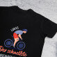 Der schnellste Radfahrer - Schwarzes T-Shirt für Herren