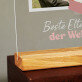 Beste Eltern der Welt - Druck auf Acrylglas