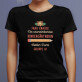Die wunderbarste kindergärtnerin - Schwarzes T-Shirt für Damen