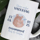 Unser erster gemeinsamer Vatertag - Personalisierte Tasse