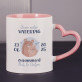 Unser erster gemeinsamer Vatertag - Personalisierte Tasse