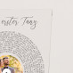 Songtext - Unser erster Tanz - Druck auf Acrylglas