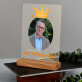 papa der weltmeister - Druck auf Acrylglas