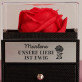 unsere Liebe ist ewig - Ewige Rose in einer Schachtel