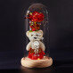 Unsere liebe ist ewig - Ewige Rose mit Teddybär