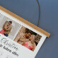 Unsere Momente - Poster-Kalender mit Holzleisten