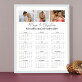 Unsere Momente - Kalender im Rahmen