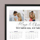 Unsere Momente - Kalender im Rahmen