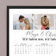 Unsere Momente - Kalender im Rahmen