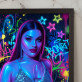 Neon-Graffiti - Leinwandbild
