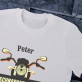 Schnarcht nicht - T-Shirt mit Aufdruck für Herren