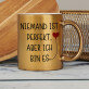 Niemand ist perfekt - Goldbecher