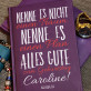 Nenne es - Notizbuch A5 mit Aufdruck