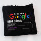 Ich brauche kein google - Schwarzer Kapuzenpullover für Herren