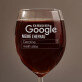 ich brauch kein google - Weinglas mit Gravur