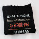 Ich weiß nicht, kenne mich nicht aus - Schwarzer Kapuzenpullover für Herren