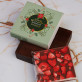 Weihnachten vorstellen - Schokolade mit Erdbeeren